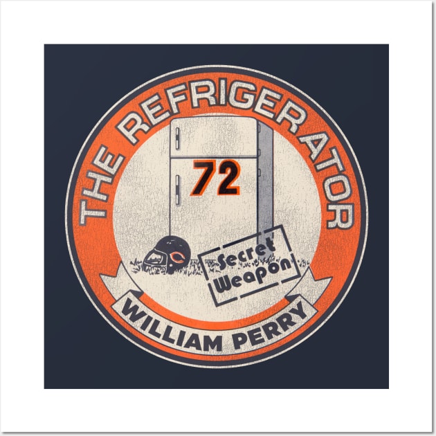 William 'The Refrigerator' Perry Wall Art by darklordpug